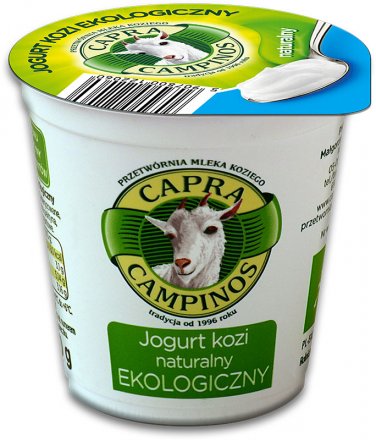 JOGURT NATURALNY EKOLOGICZNY Z MLEKA KOZIEGO 150 g